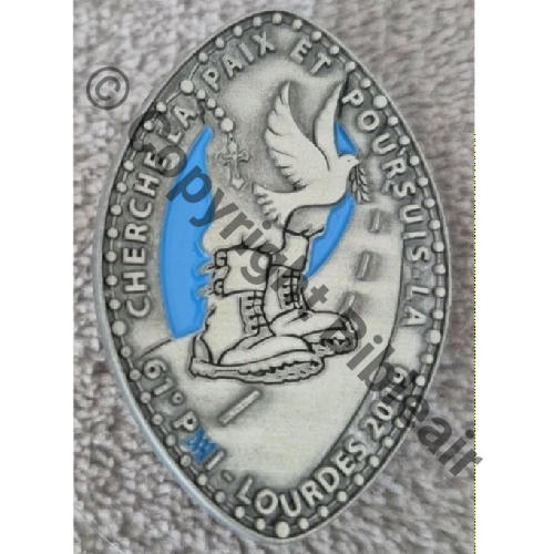 61e PMI 2019 LOURDES  DRAGO Griffes et butees Dos irreg scintillant Src.lesreliquesalice  10Eur11.25 